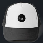 Gorra De Camionero Empresa de Personalizados de logotipos de empresas<br><div class="desc">Personalizado de logotipo comercial Gorra del personal de la empresa. Plantilla para el logotipo de la empresa con marca simple personalizado.</div>