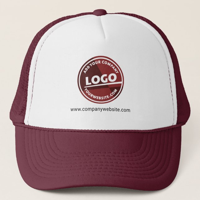 Gorra De Camionero Empresa Personalizado de ropa de empleado con logo (Anverso)