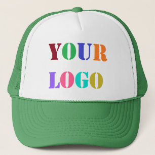 Gorra de camionero empresarial promocional con fot
