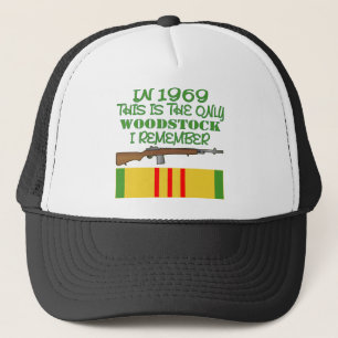 Gorra De Camionero En 1969 el único Woodstock recuerdo Vietnam