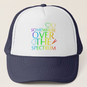 Gorra De Camionero En alguna parte sobre el espectro - casquillo de