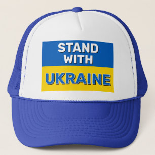 Gorra de camionero en apoyo a Ucrania