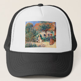 Gorra De Camionero En Bretaña, por Pierre-Auguste Renoir