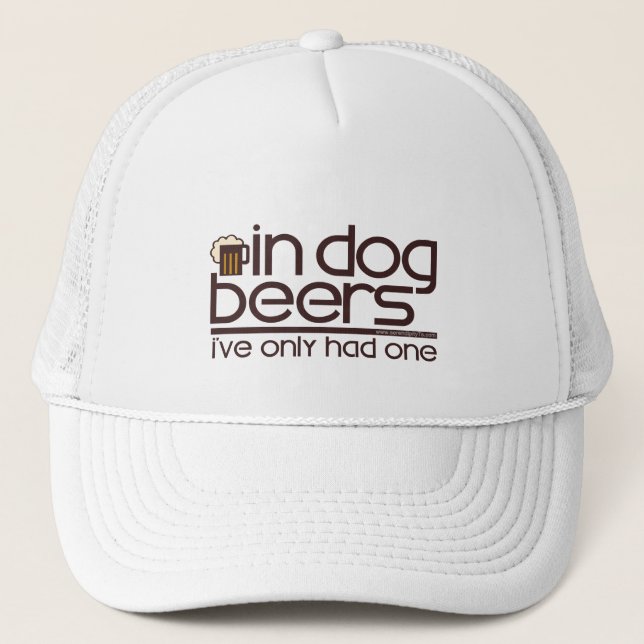 Gorra De Camionero En cervezas de perro...... (Anverso)