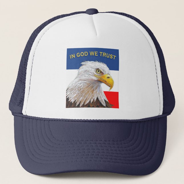 Gorra De Camionero "En Dios confiamos" (Anverso)