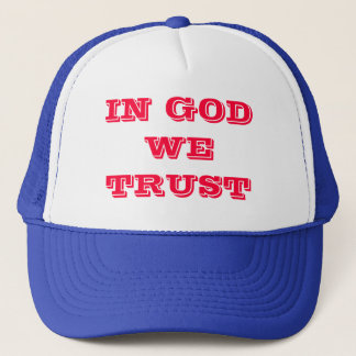 GORRA DE CAMIONERO EN DIOS CONFIAMOS EN