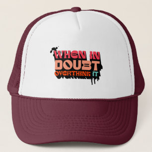 Gorra De Camionero En duda, no se piense en ello: ingenioso diseño mo