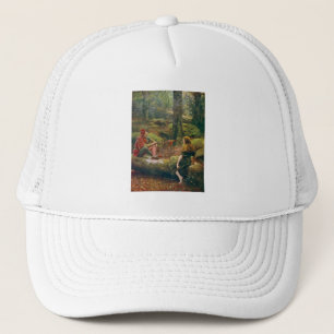 Gorra De Camionero En el bosque de Arden, c. 1892 por John Collier