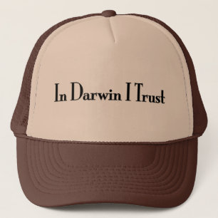 Gorra De Camionero En la confianza de Darwin I