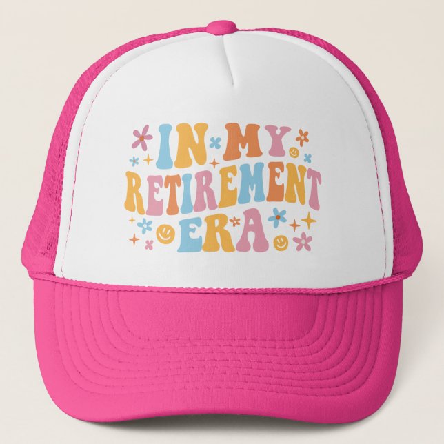 Gorra De Camionero En mi era de retiro (Anverso)