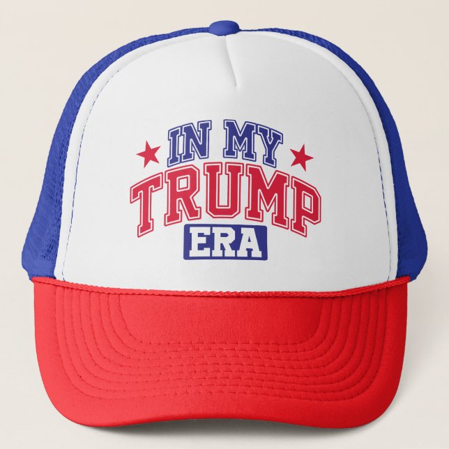 Gorra De Camionero En mi era Trump (Anverso)