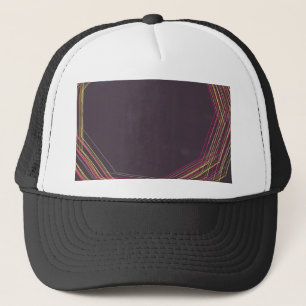 Gorra De Camionero en negro 0900 arte abstracto