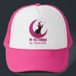 Gorra De Camionero En Octubre Usamos Conciencia Sobre El Cáncer De Ma<br><div class="desc">En Octubre Usamos Conciencia Sobre El Cáncer De Mama De Gato Rosa</div>