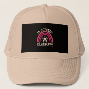 Gorra De Camionero En octubre usamos rosa