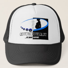 GORRA DE CAMIONERO EN SU CERVIZ - OB/GYN (HUMOR DEL GINECÓLOGO)
