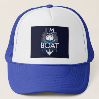 Gorra De Camionero en un barco