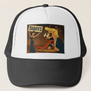 Gorra De Camionero Enamorándose de los aranceles