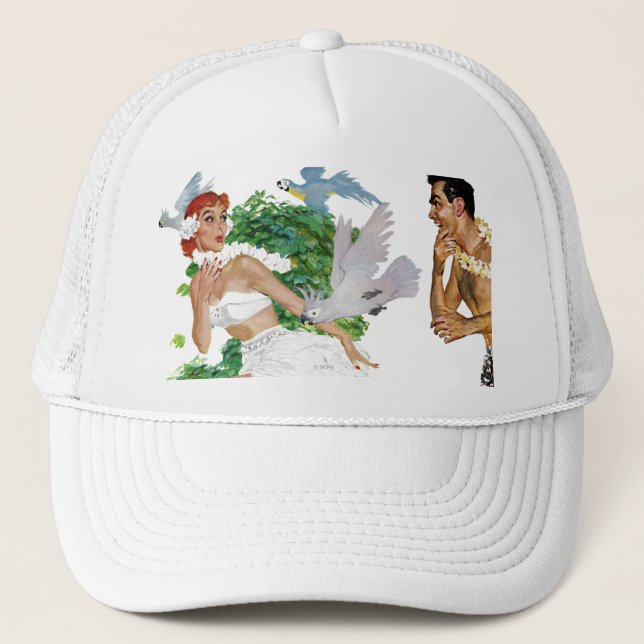 Gorra De Camionero Encanto de las islas (Anverso)
