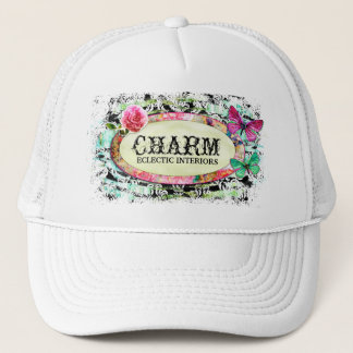 Gorra De Camionero Encanto LAMENTABLE del vintage de la CROMATOGRAFÍA