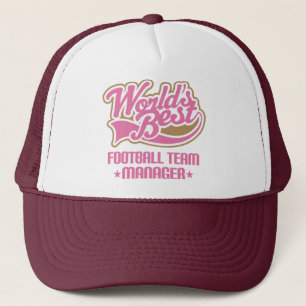 Gorra De Camionero Encargado de equipo de fútbol lindo
