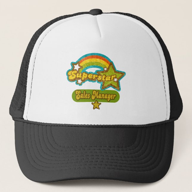 Gorra De Camionero Encargado de ventas de la superestrella (Anverso)