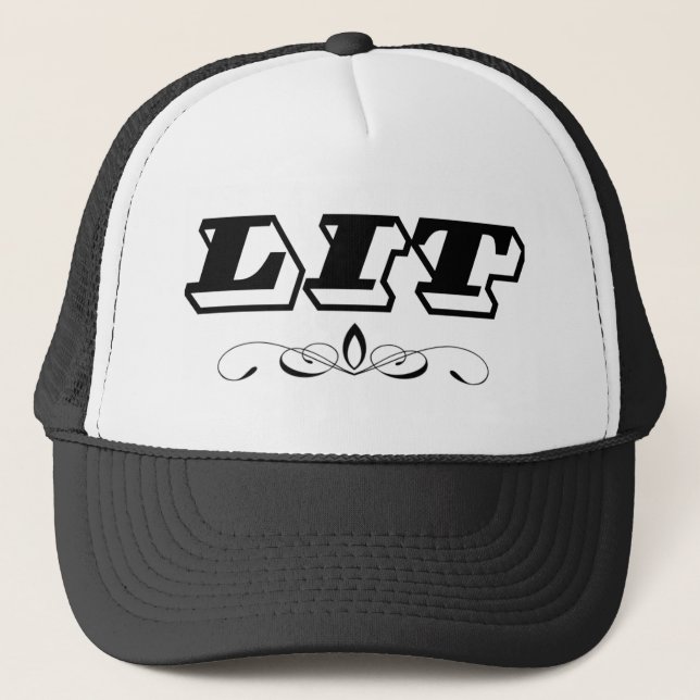 GORRA DE CAMIONERO ENCENDIDO (Anverso)