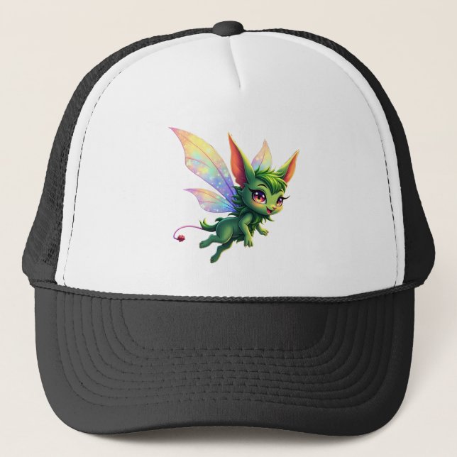 Gorra De Camionero Enchanted Fairy Critter – Magical Forest Sprite  (Anverso)
