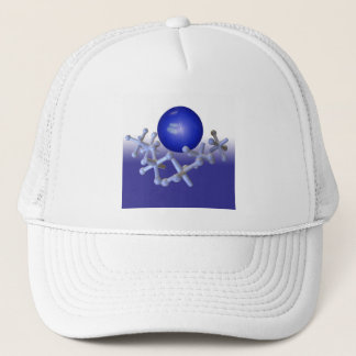 Gorra De Camionero Enchufes y azul retro clásico determinado del