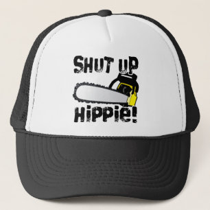 Gorra De Camionero ¡Enciierre al Hippie!