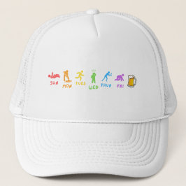 Gorra De Camionero encontrando viernes