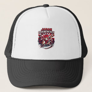 Gorra De Camionero Energía Meta Japón Esqueleto Asaltante Naciones Cr
