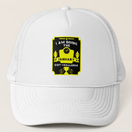 Gorra De Camionero Enero: Felicitaciones por pérdida de peso