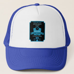 Gorra De Camionero Enero: Felicitaciones por pérdida de peso
