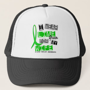 Gorra De Camionero Enfermedad de Lyme llevo la verde lima para mi