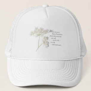 Gorra De Camionero Enfermera practicante Touch Lives Wildflower