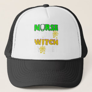 Gorra De Camionero Enfermera vintage de enfermería de Halloween de dí