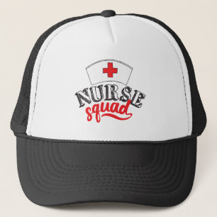 Gorra De Camionero Enfermeras de enfermería de escuadrón de enfermerí