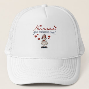 Gorra De Camionero Enfermeras entregan camisetas y regalos de cuidado