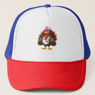 Gorra De Camionero Enfermería de Acción de Gracias Medicina Hospitala