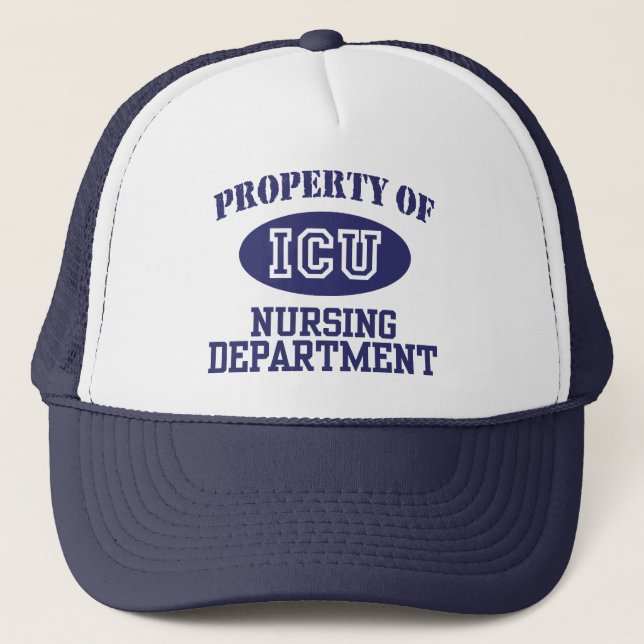 Gorra De Camionero ENFERMERÍA de la UCI (Anverso)