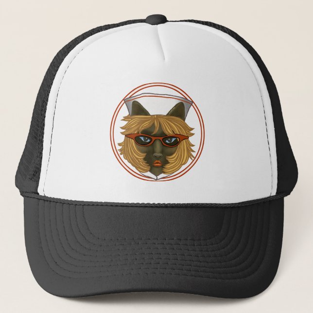 Gorra De Camionero Enfermero de gatos (Anverso)