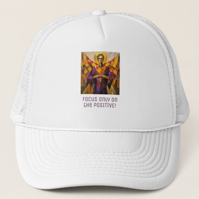 Gorra De Camionero "Enfoque En Los Ángeles Positivos" (Anverso)