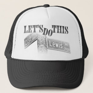 Gorra De Camionero Engancha una izquierda en 21 y a Lewis
