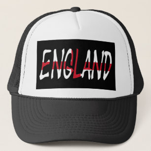 Gorra De Camionero England overlaid on English Flag thcn
