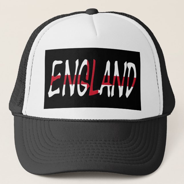 Gorra De Camionero England overlaid on English Flag thcn (Anverso)