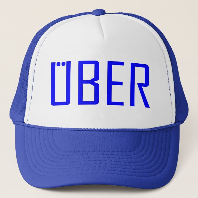 GORRA DE CAMIONERO ENGRANAJE DE UBER (Anverso)