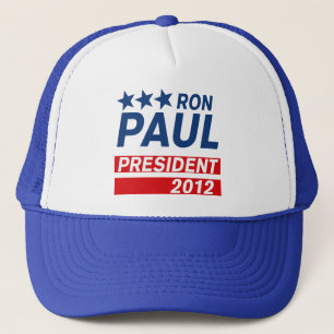 Gorra De Camionero Engranaje del presidente 2012 campaña de Ron Paul