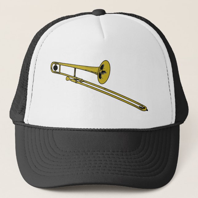 Gorra De Camionero Engranaje del Trombone (Anverso)
