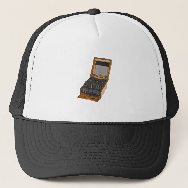 Gorra De Camionero Enigma Machine (Anverso)