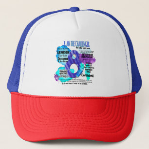 Gorra De Camionero Enneagram Tipo 8 - Soy El Challenger